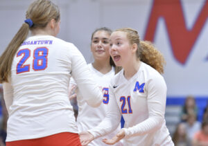 Morgantown High star hitter Alayna Corwin verbally commits to Marshall before senior year